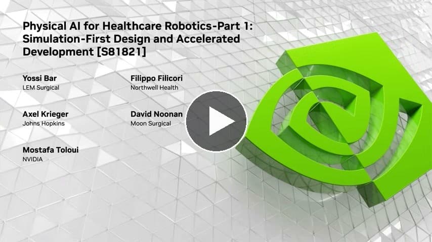 На GTC 2026 хирургические роботы NVIDIA научились автономно резать желчный проток и завязывать хирургический узел