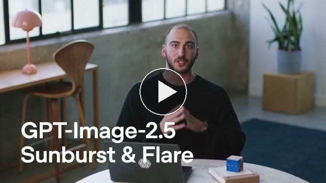 OpenAI представила две модели GPT-Image-2.5: точную Sunburst и быструю Flare